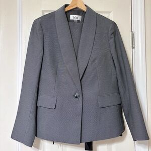 Le Suit Women's Charcoal Blazer & Pants Set(New)